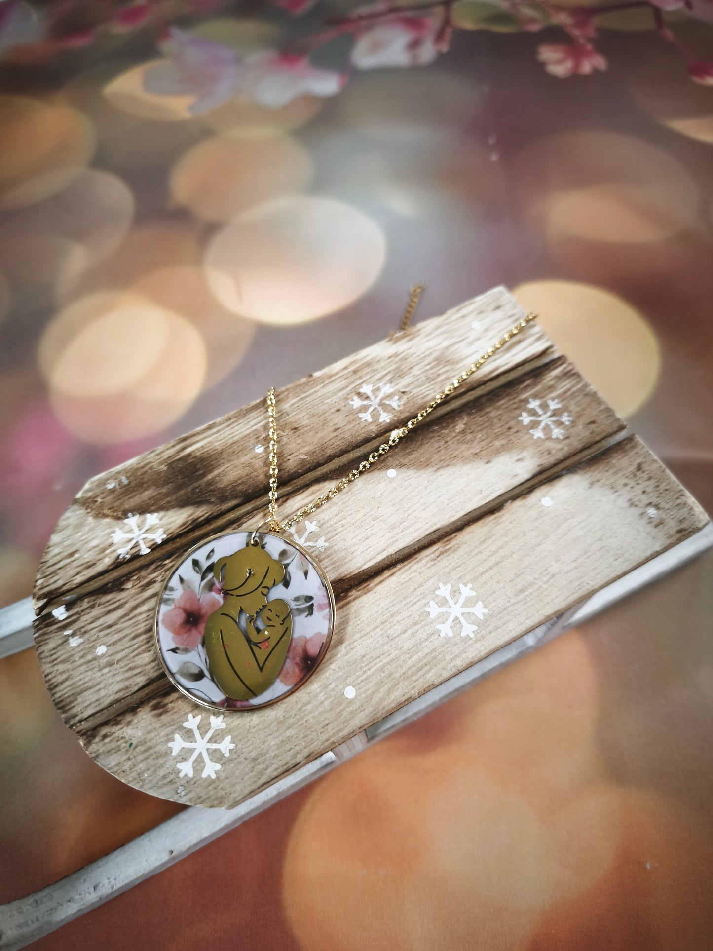 🌙 Collier “Douceur de Maternité”