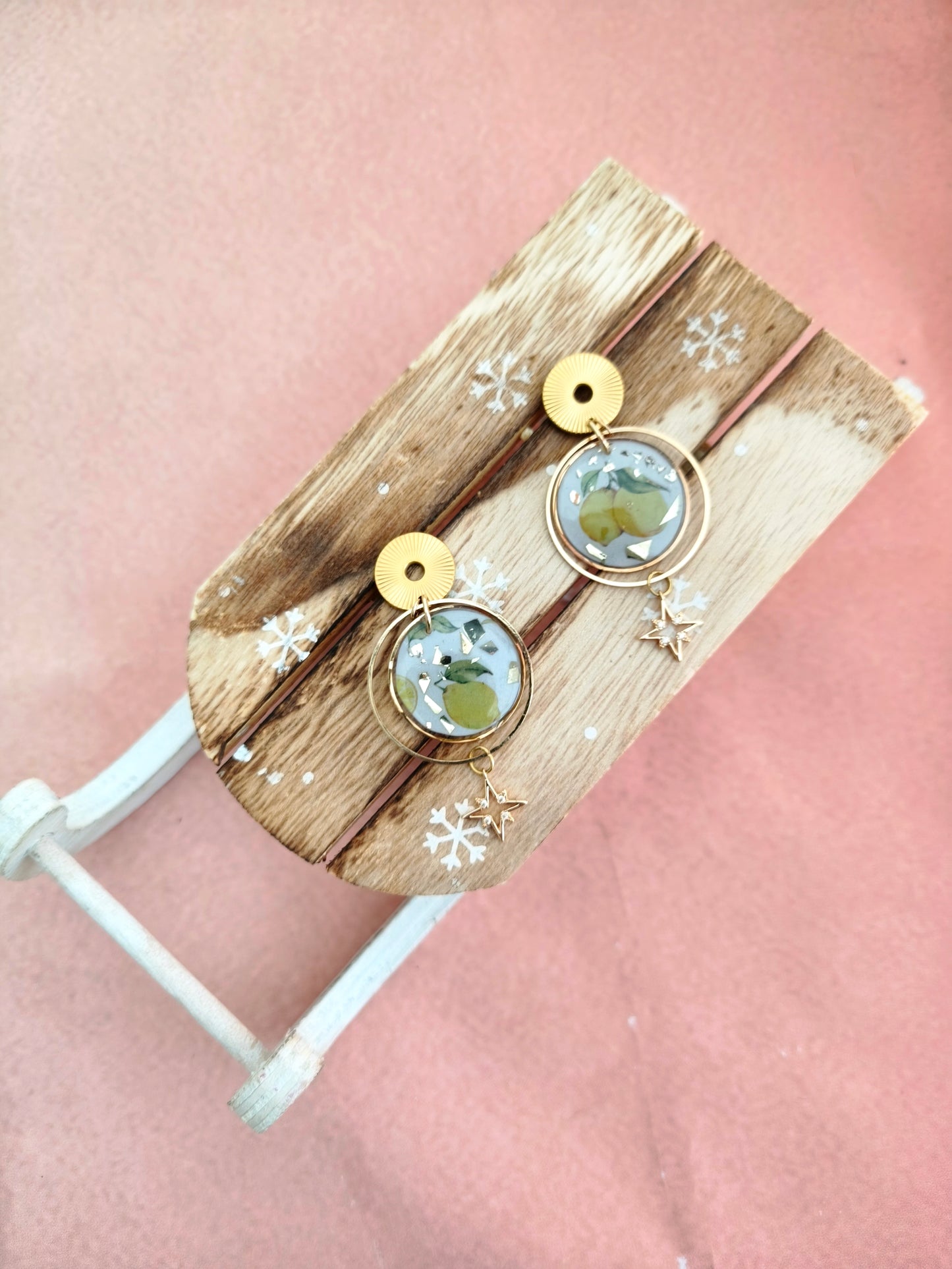 Boucles d'oreilles douceur d'été