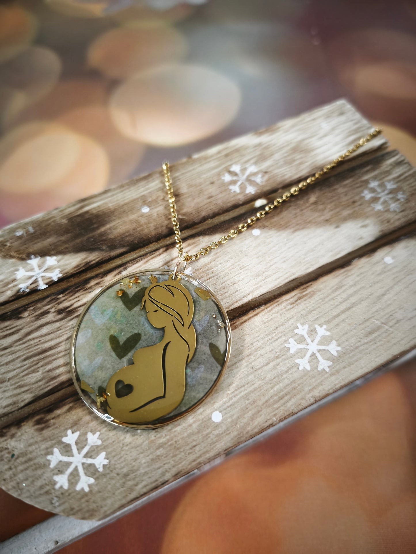 🌙 Collier “Douceur de Maternité”