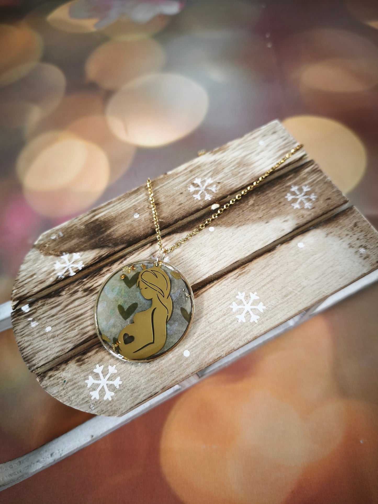 🌙 Collier “Douceur de Maternité”