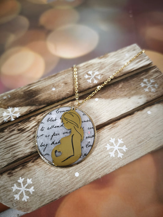 🌙 Collier “Douceur de Maternité”