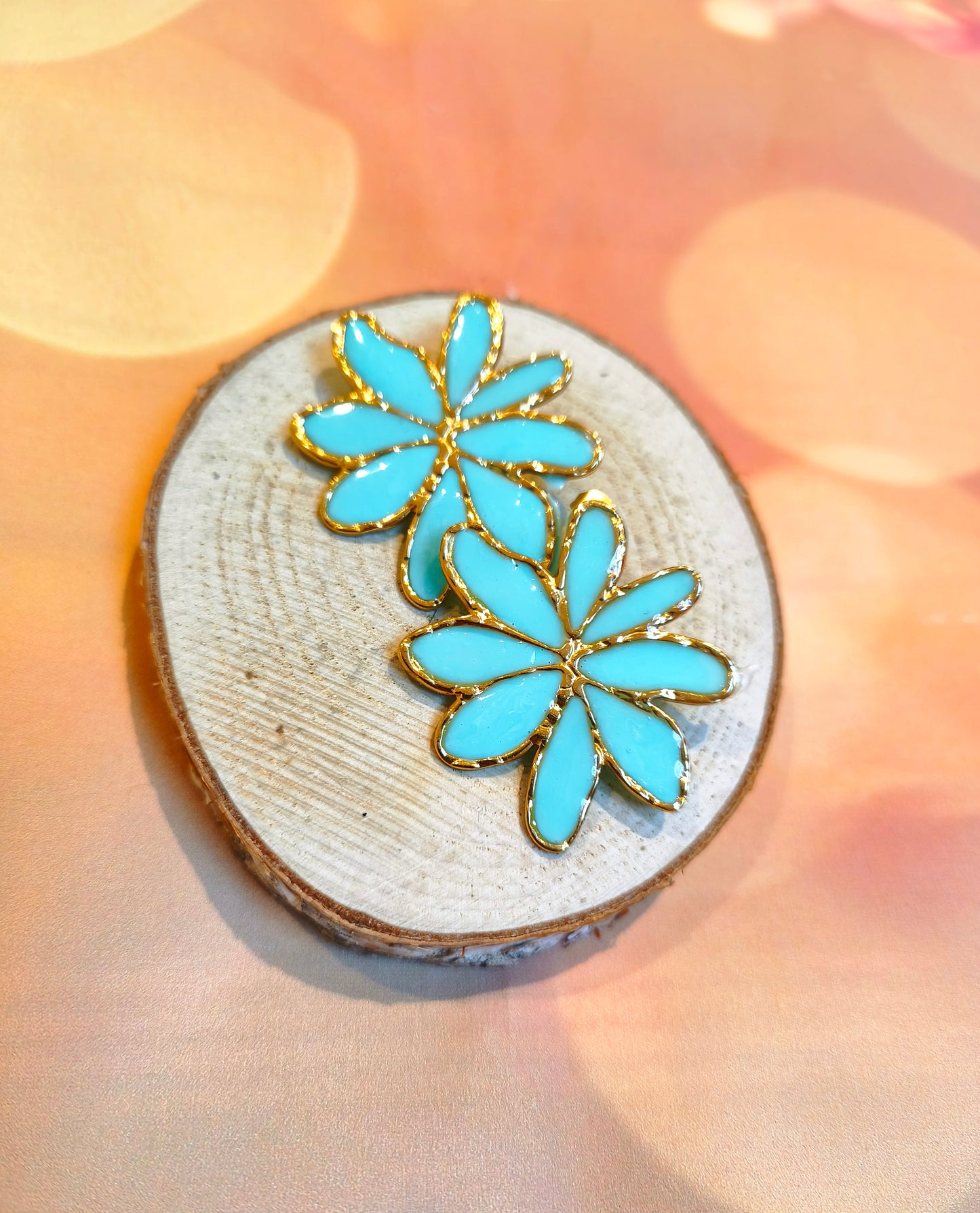 Boucles d'oreilles "Nova" Turquoise