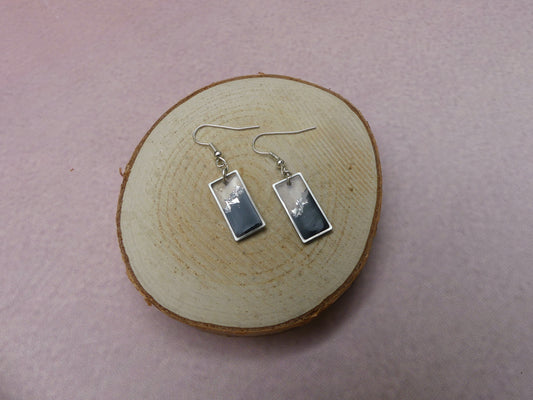 Boucles d'oreilles "Obscur"