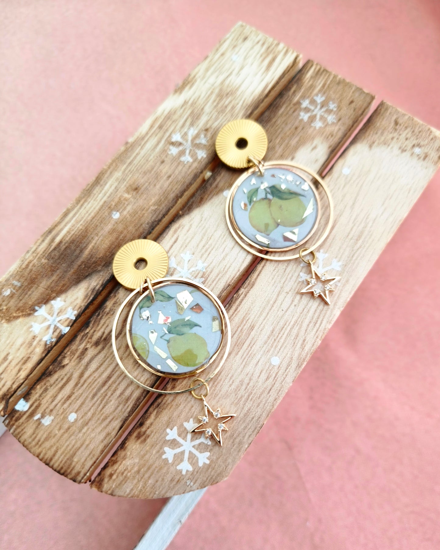 Boucles d'oreilles douceur d'été