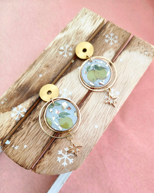 Boucles d'oreilles douceur d'été